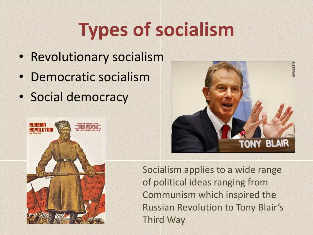 types of socialism