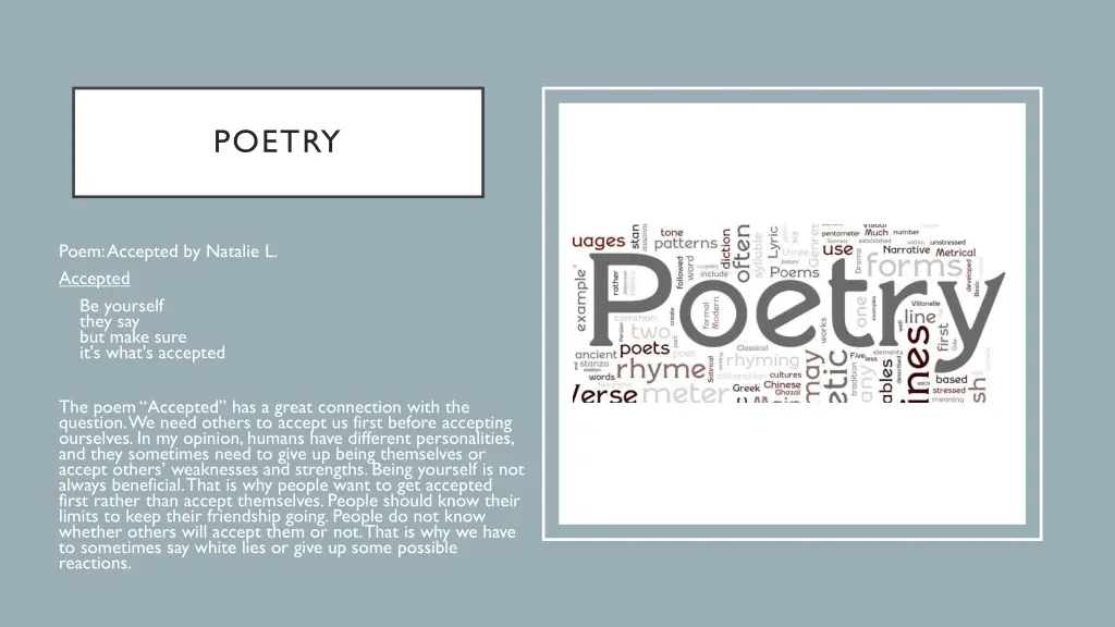 poetry