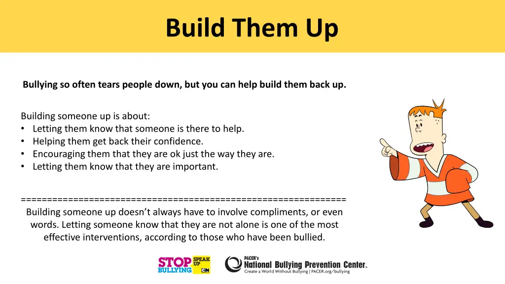 build them up