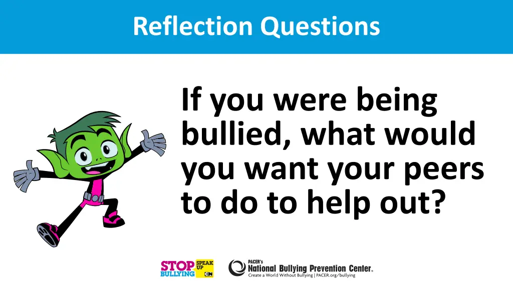 reflection questions