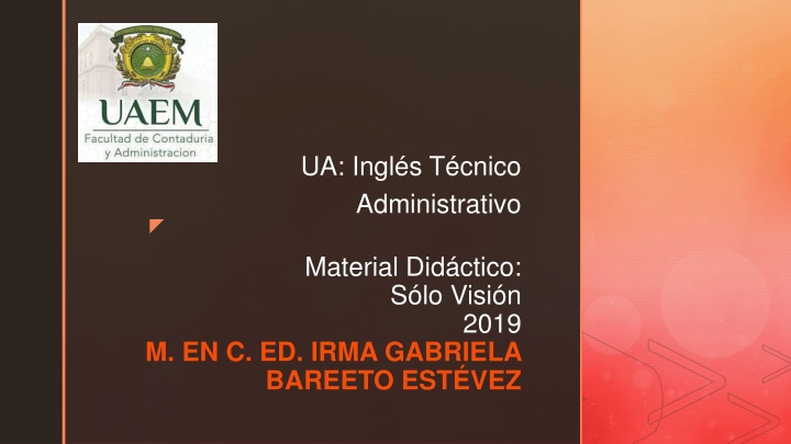 ua ingl s t cnico administrativo