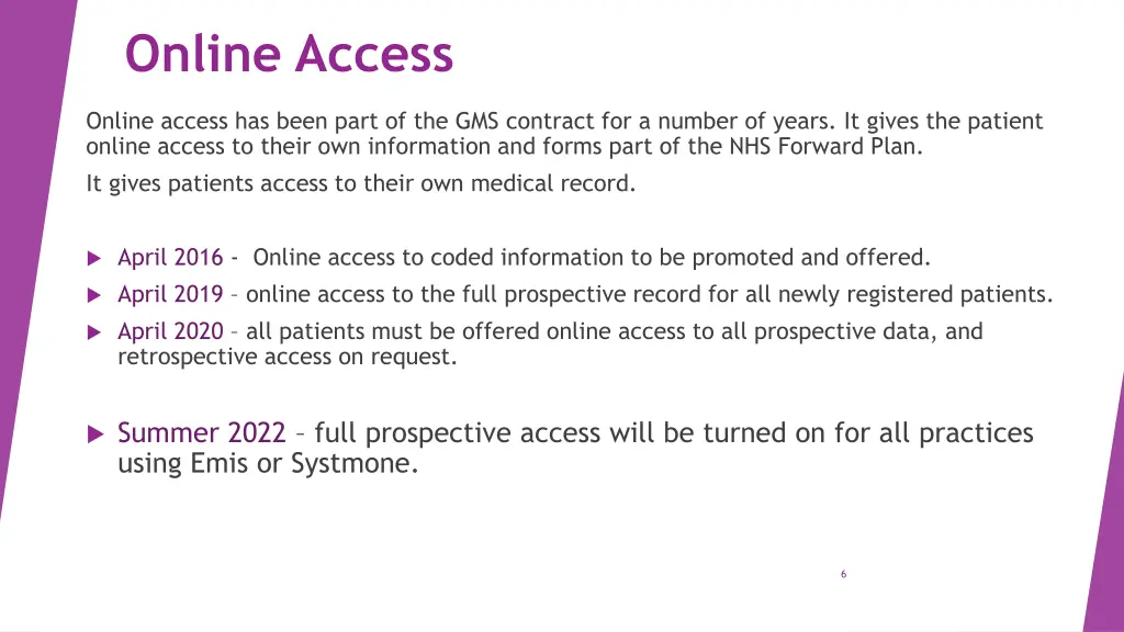 online access