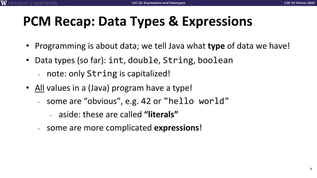 lec 02 expressions and datatypes 6