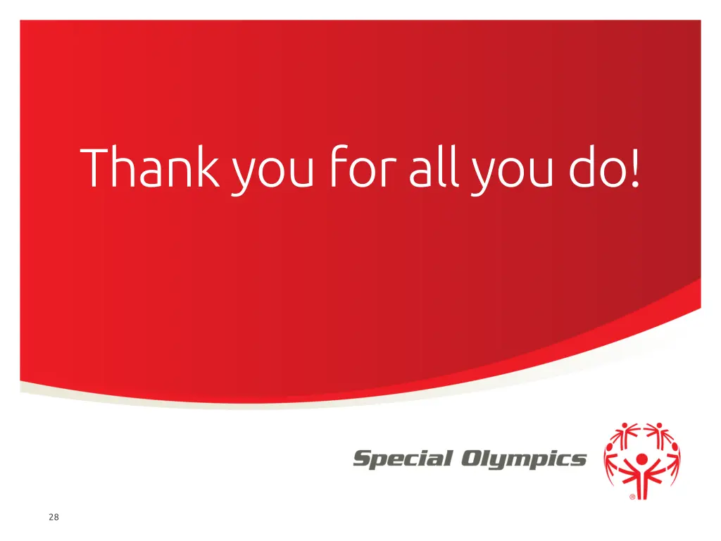 thank you for all you do