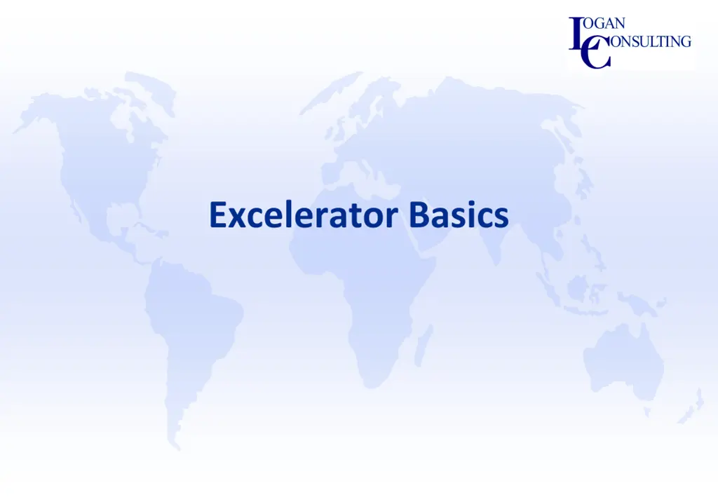 excelerator basics