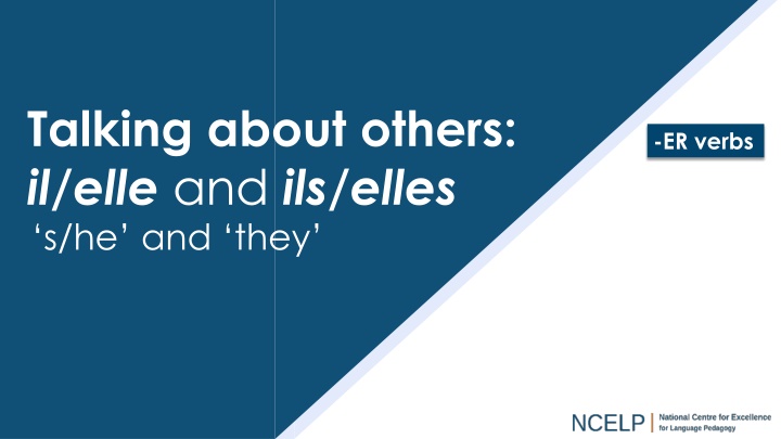 talking about others il elle and ils elles