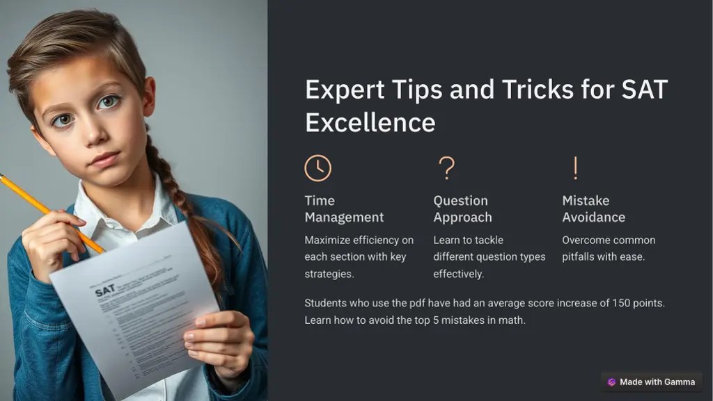 expert tips and tricks for sat excellence