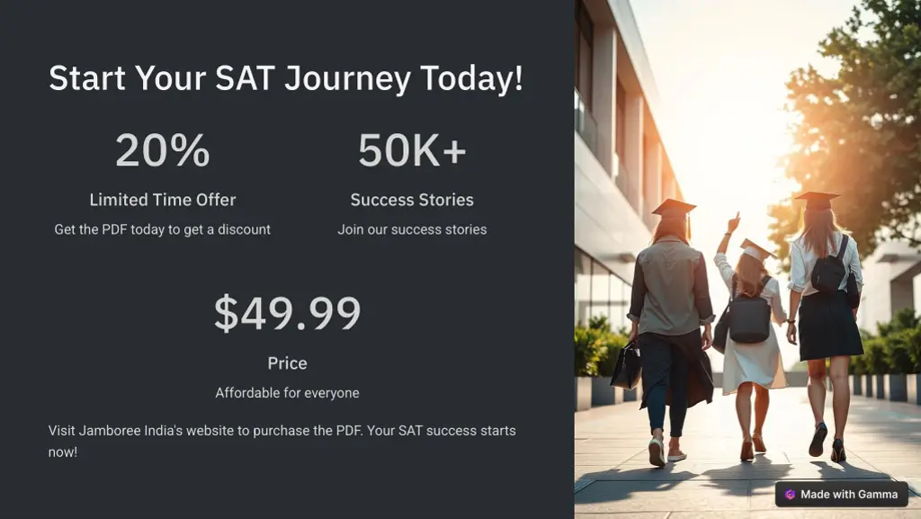 start your sat journey today 20