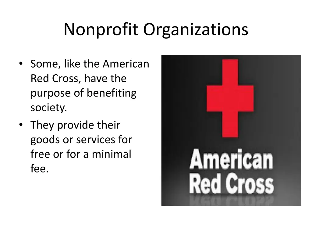 nonprofit organizations 1