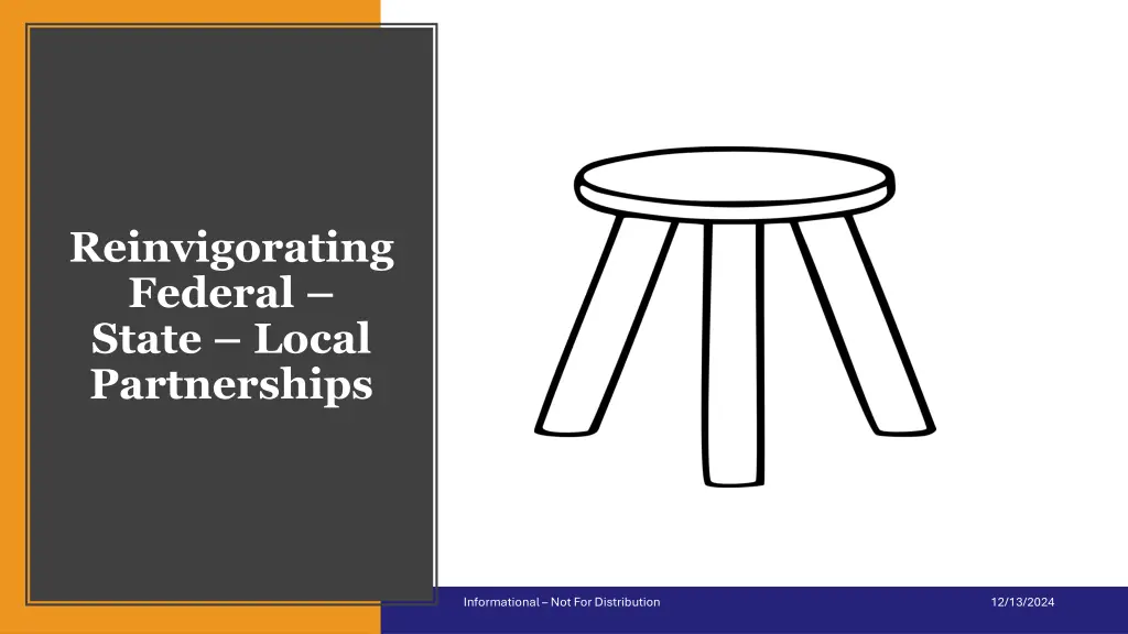 reinvigorating federal state local partnerships