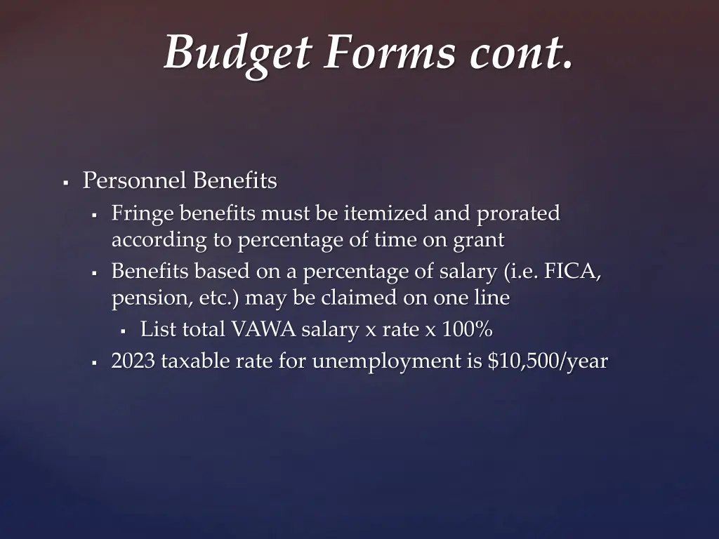 budget forms cont 1