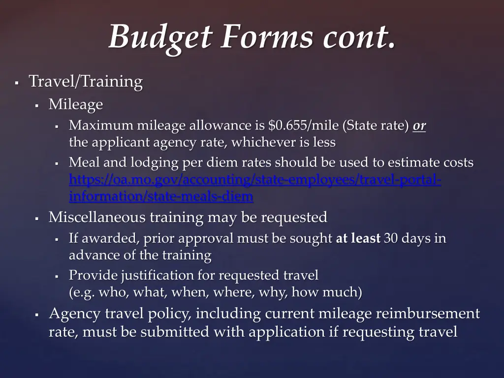 budget forms cont 3