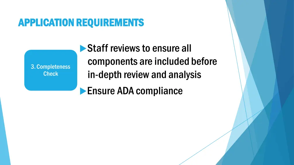 application applicationrequirements requirements 3