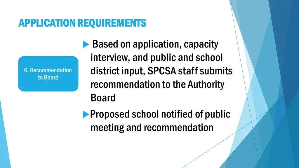 application applicationrequirements requirements 7