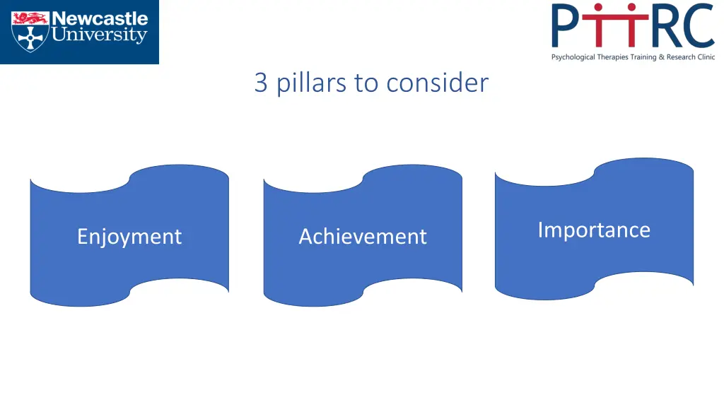 3 pillars to consider