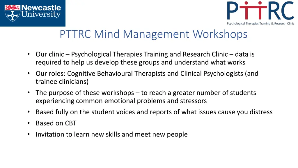 pttrc mind management workshops