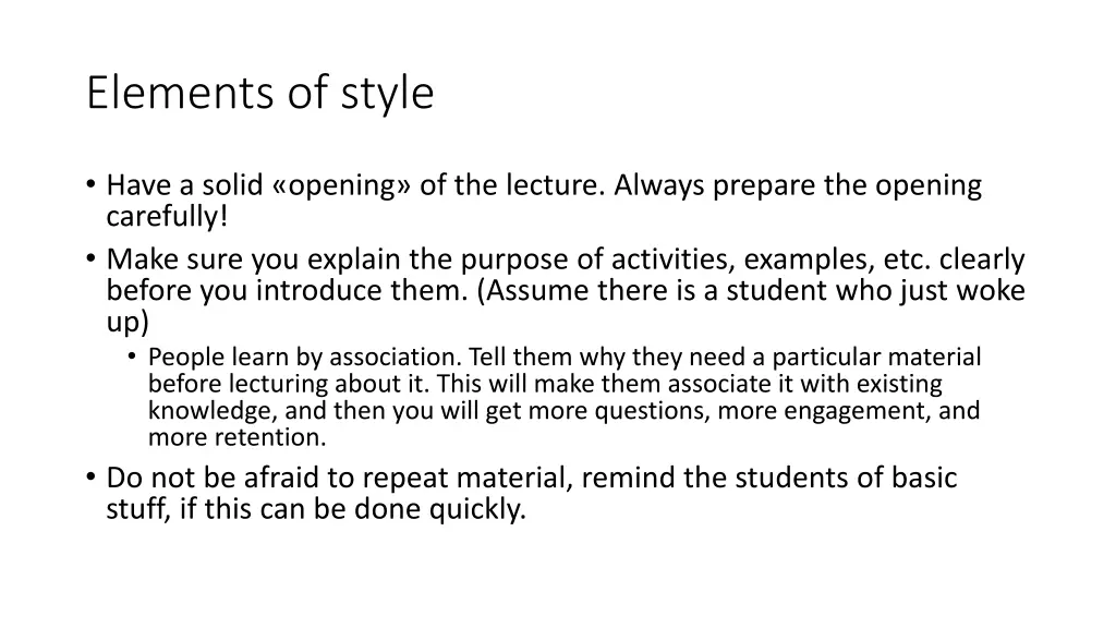 elements of style 3