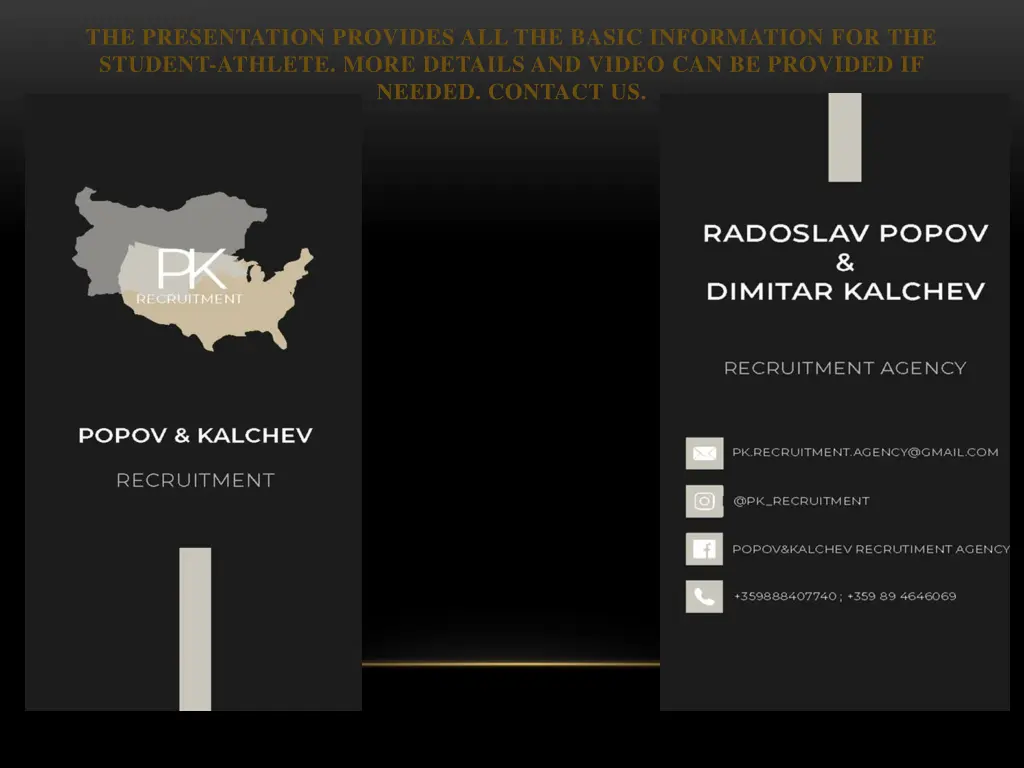 the presentation provides all the basic