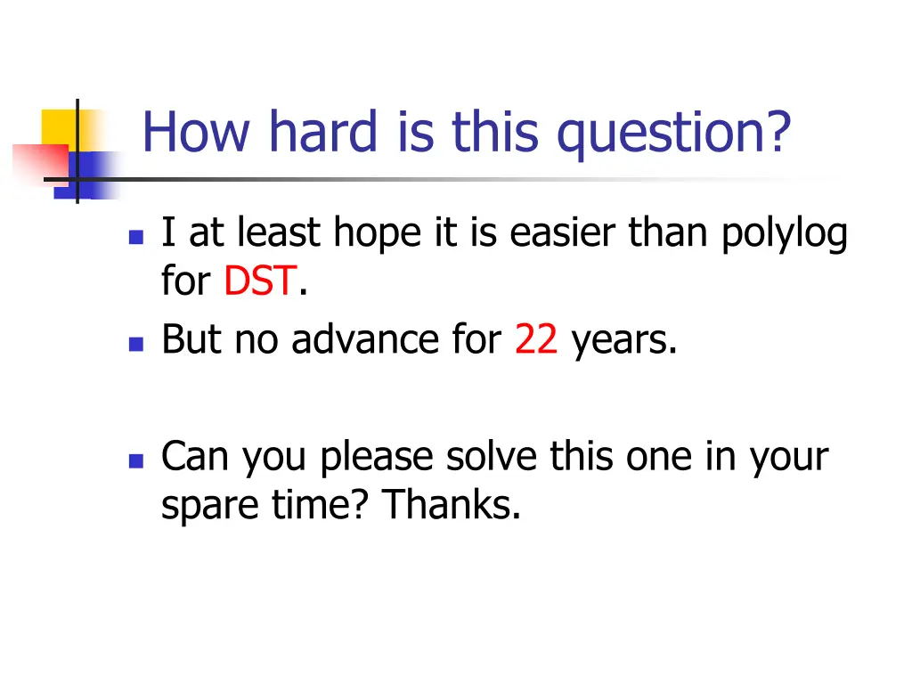 how hard is this question