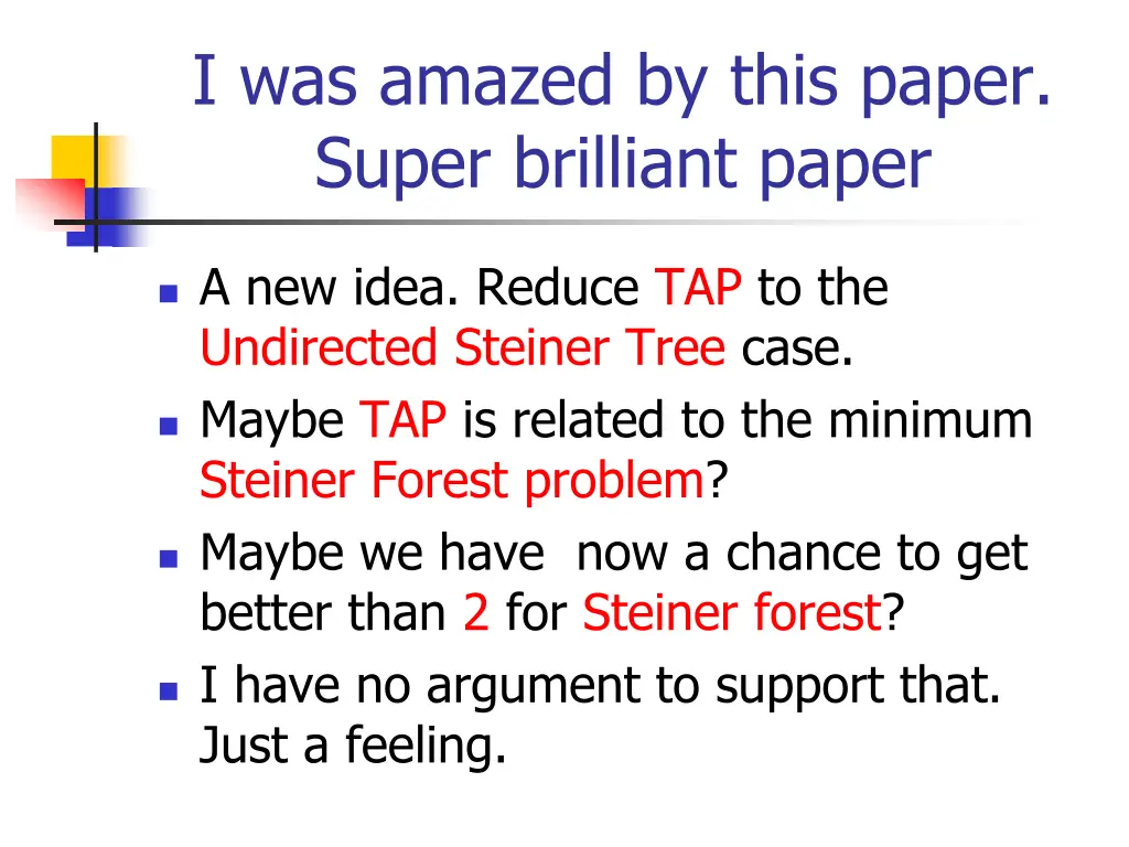 i was amazed by this paper super brilliant paper