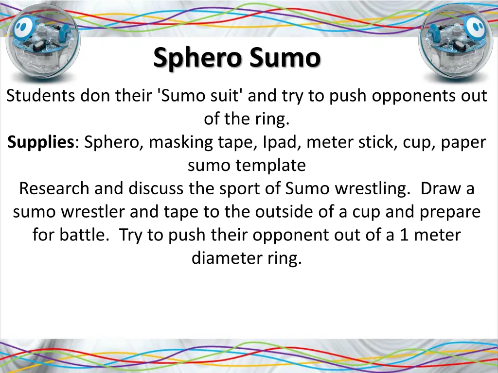 sphero sumo