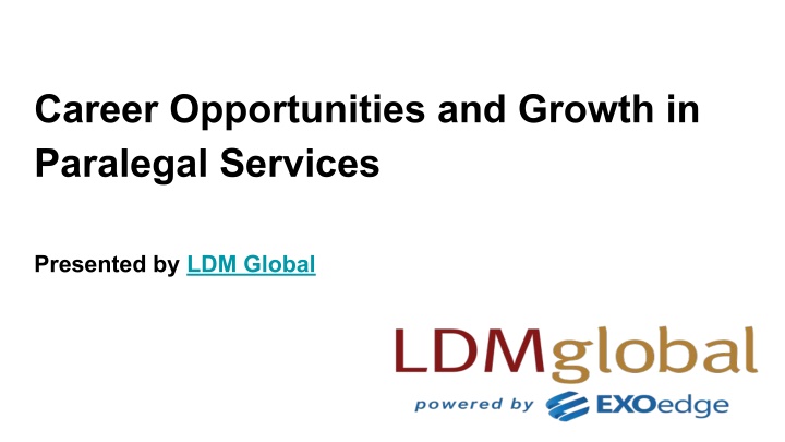 career opportunities and growth in paralegal