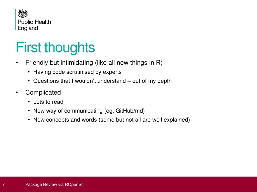 first thoughts