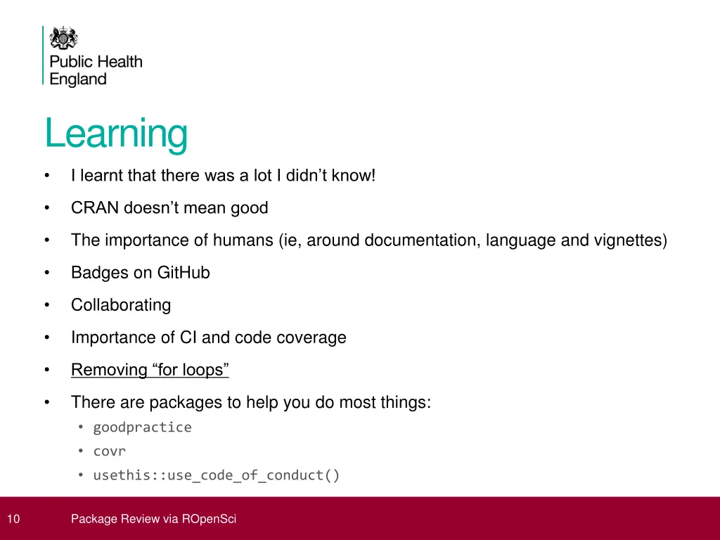 learning