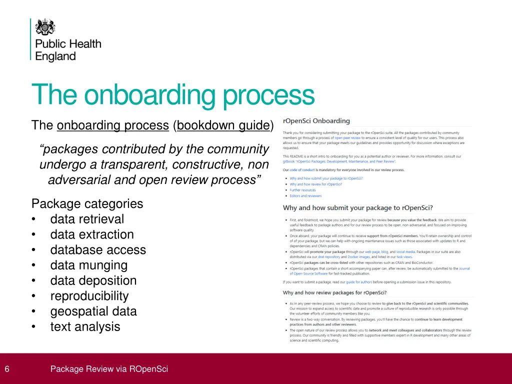 the onboarding process