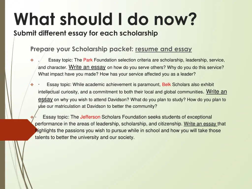 what should i do now submit different essay