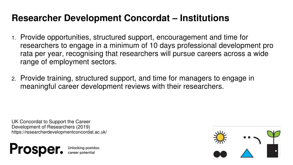 researcher development concordat institutions