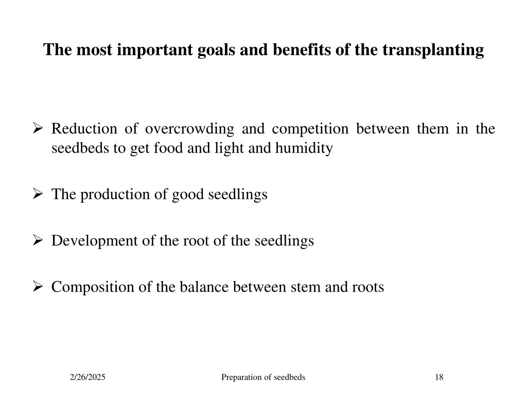 the most important goals and benefits