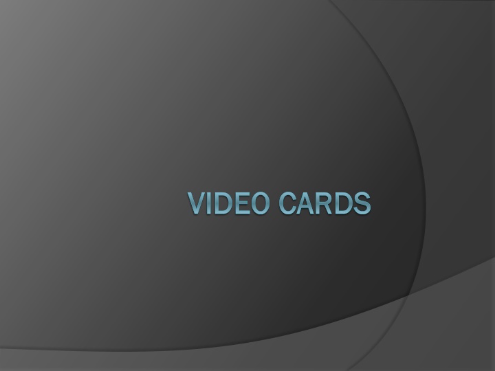 video cards video cards