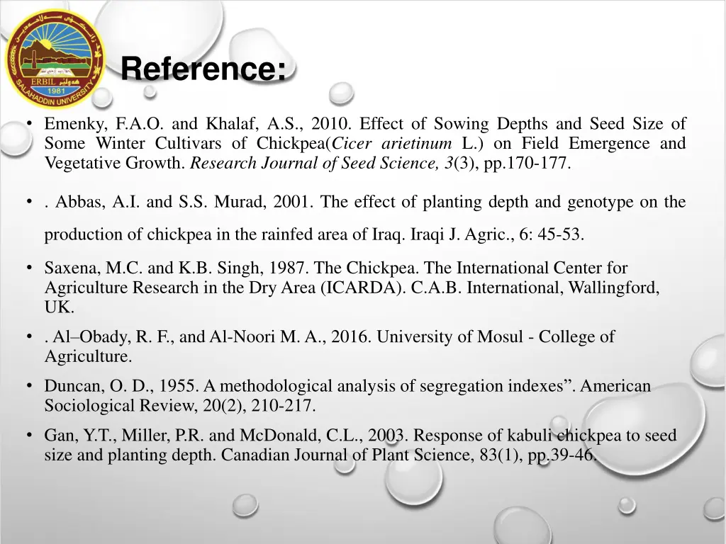 reference