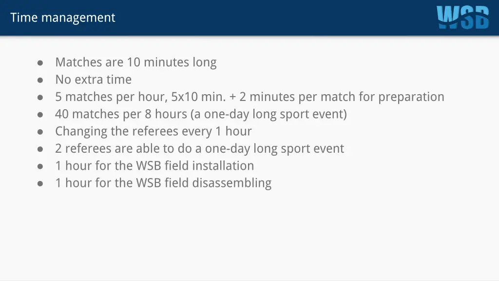 time management