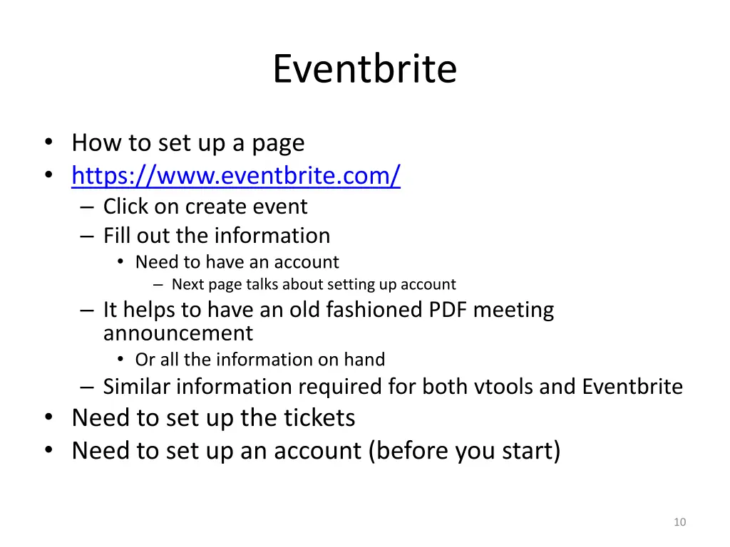 eventbrite