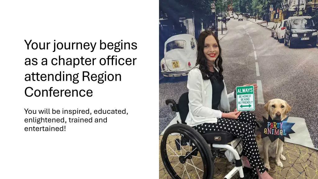 your journey begins as a chapter officer