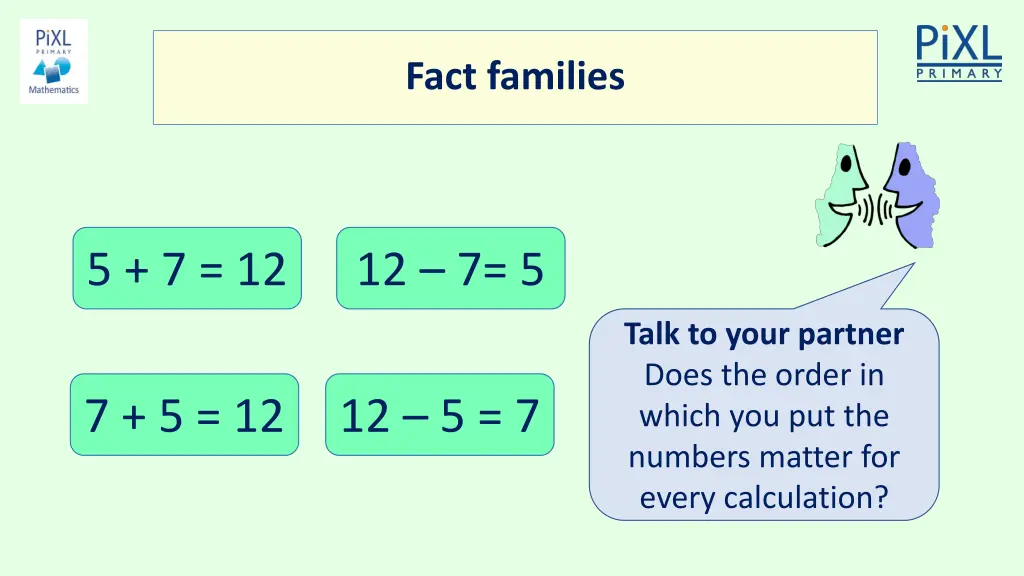fact families