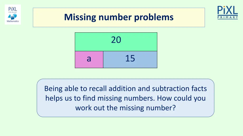 missing number problems