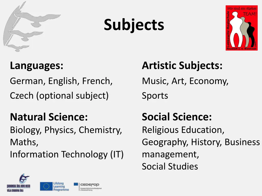 subjects