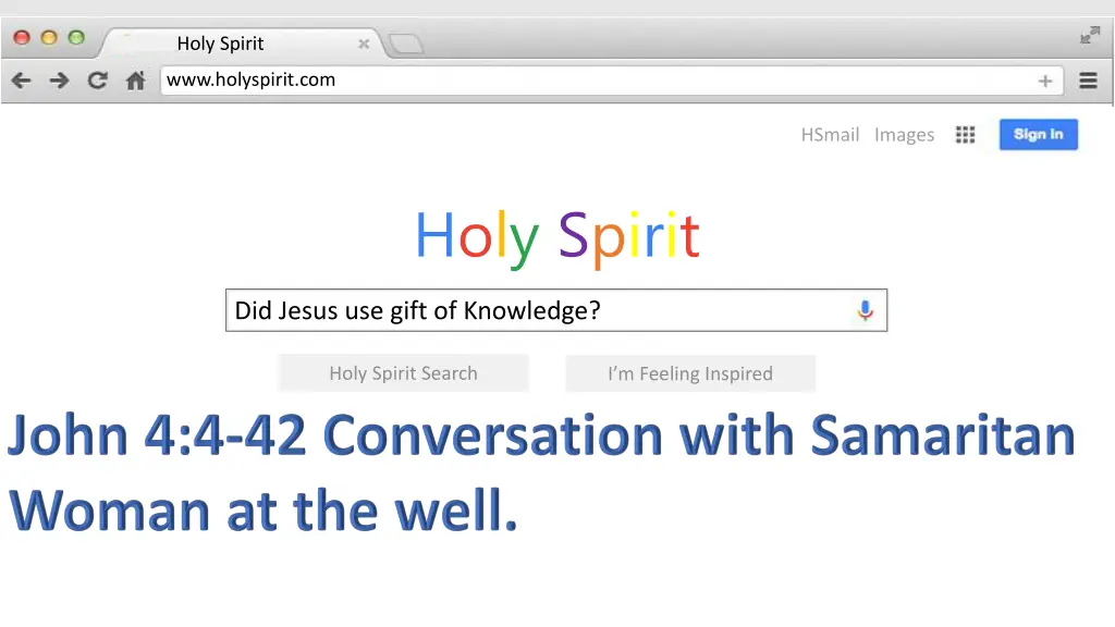 holy spirit 4