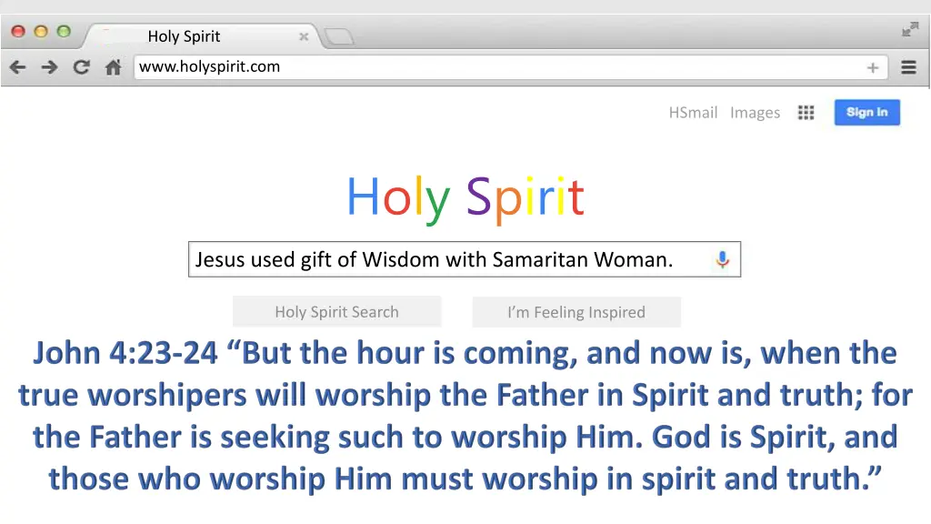 holy spirit 7