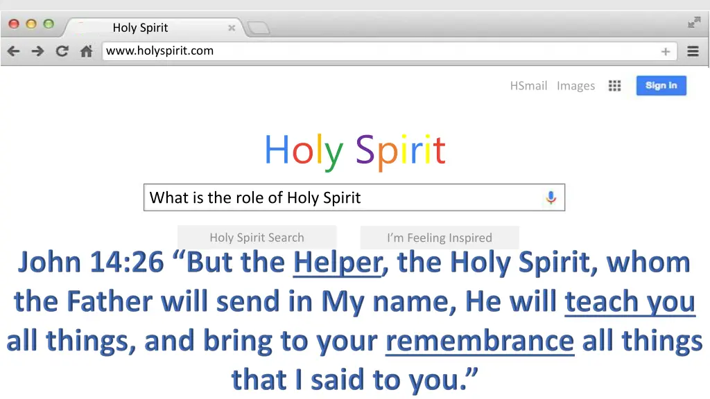 holy spirit 9