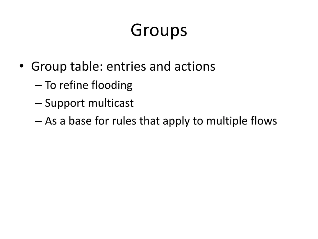 groups