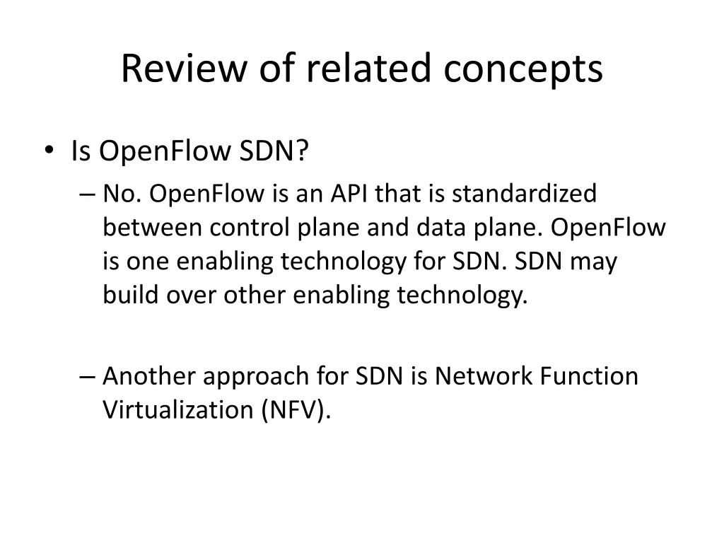 review of related concepts 1