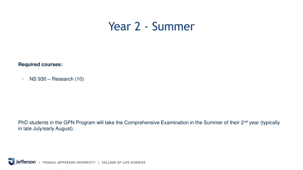 year 2 summer