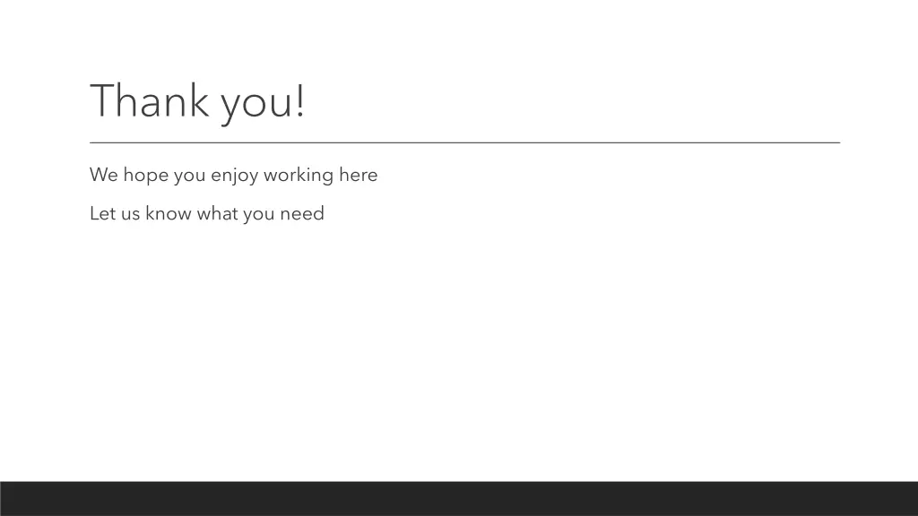 thank you