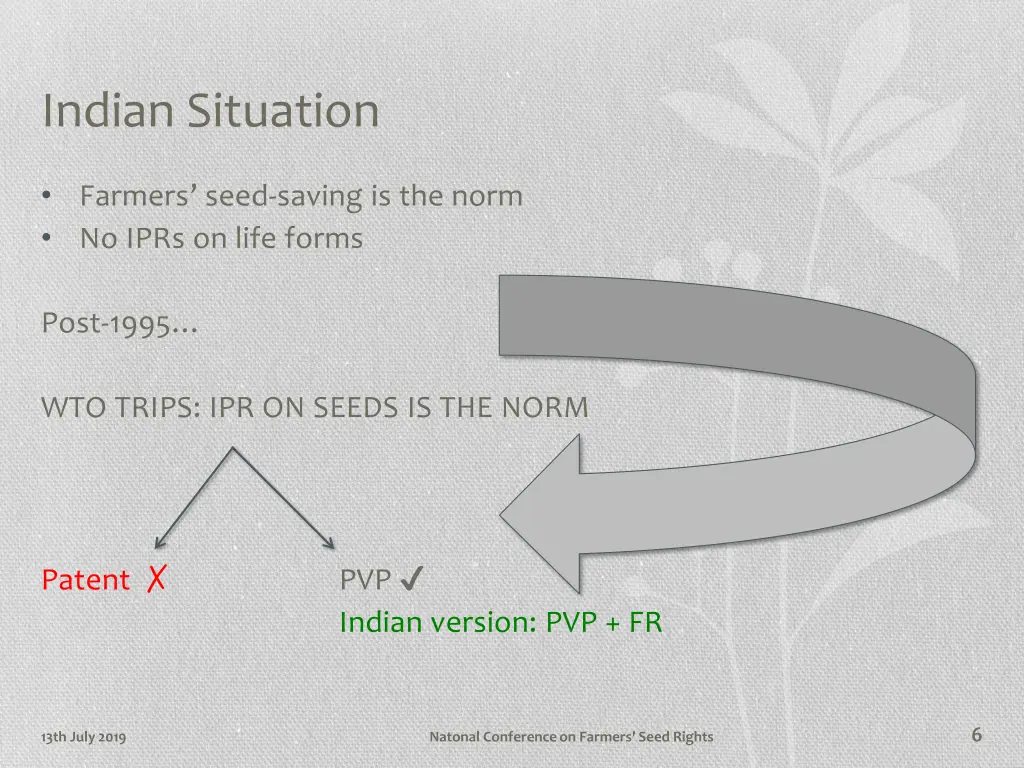 indian situation
