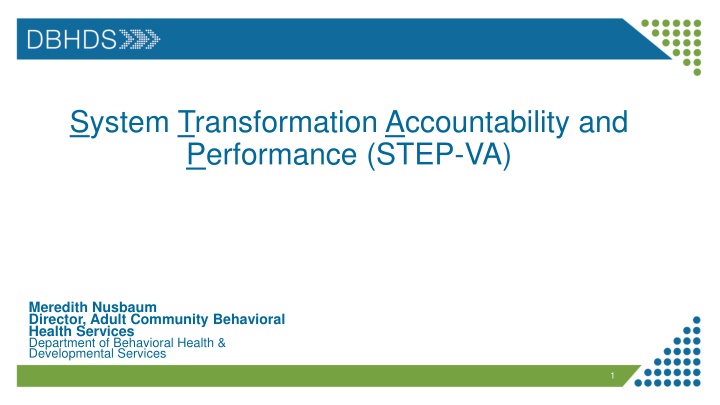 system transformation accountability