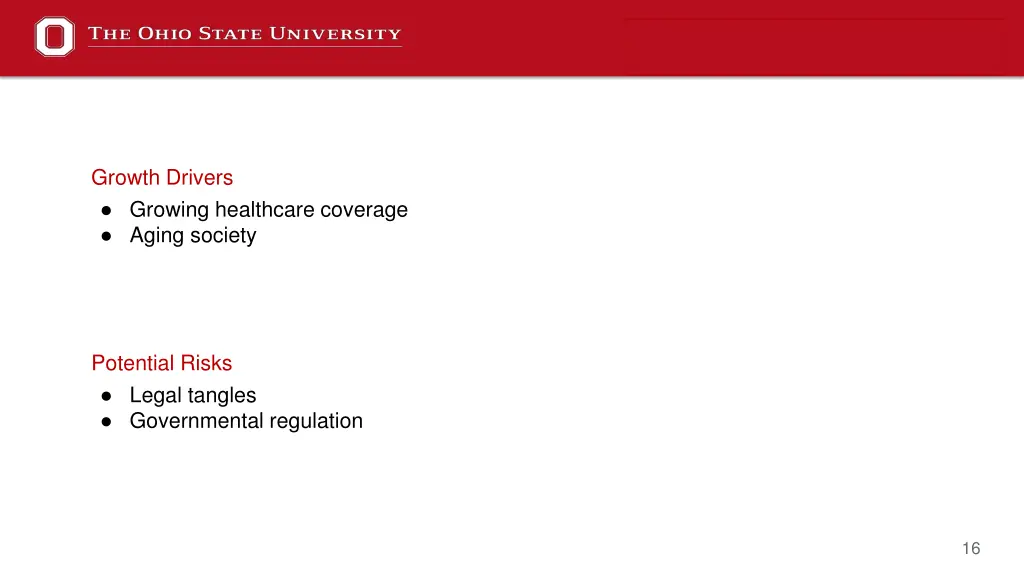 growth drivers growing healthcare coverage aging